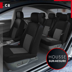  Housses complètes Voiture pour Citroen C8 / Ulysse