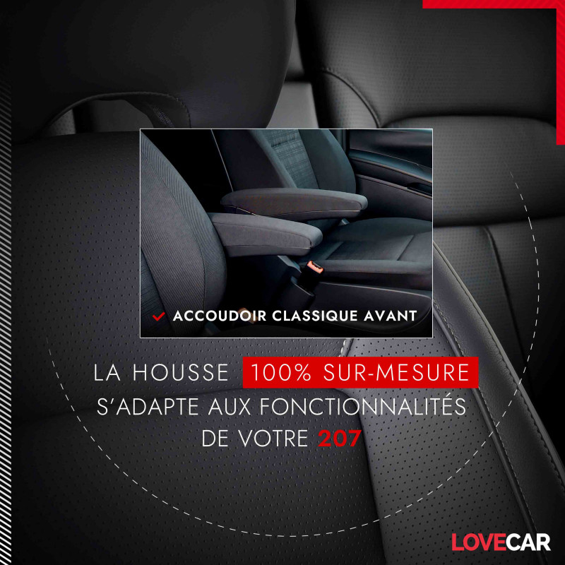 Housse de Siege Voiture, pour Peugeot 207 SW Estate, 2007-2013