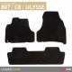 Tapis sur mesure pour Fiat Ulysse (de 07/2002 à 12/2014)