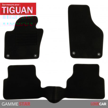 Tapis sur mesure pour Volkswagen Tiguan (de 10/2007 à 03/2016)
