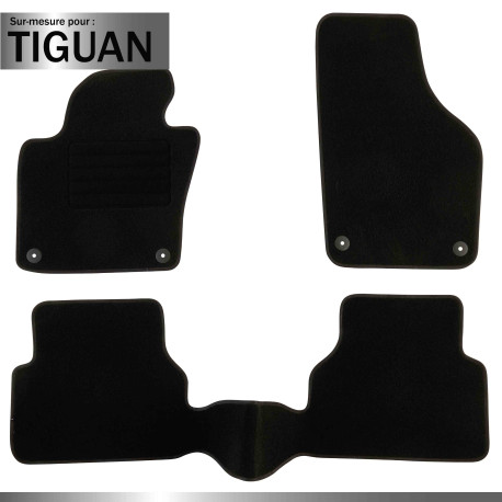 Tapis sur mesure pour Volkswagen Tiguan (de 10/2007 à 03/2016)