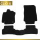 Tapis sur mesure pour RENAULT CLIO 4 (de 11/2012 à 2020)