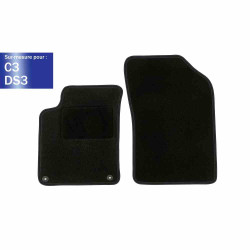 Tapis sur mesure Citroen pour DS C3/DS3 (de 11/2009 à 07/2019)