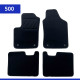 Tapis sur mesure pour Fiat 500 (de 07/2007 à 2020)