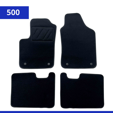 Tapis sur mesure pour Fiat 500 (de 07/2007 à 2020)