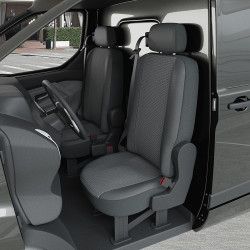 Housses utilitaire sans tablette pour Peugeot Bipper (de 02/2008 à 2020)