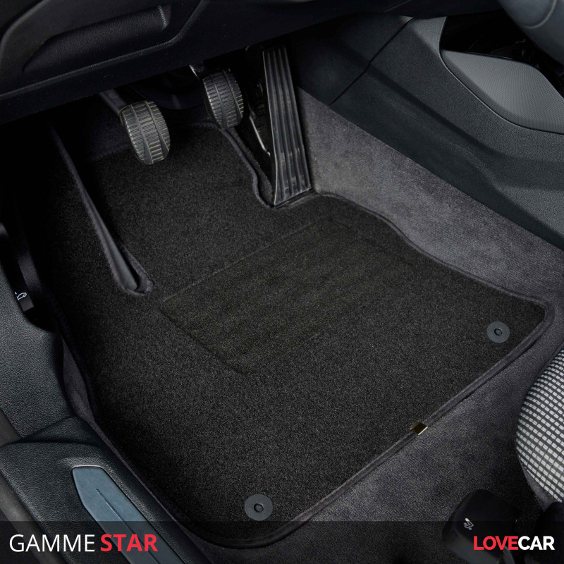 Tapis de sol voiture pour Fiat Uno