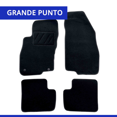 Tapis sur mesure Star pour Fiat Grande Punto et Punto Evo 