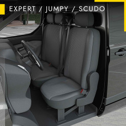 Housses Utilitaire pour Citroën Jumpy (de 01/2007 à 02/2016)