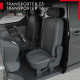 Housses Utilitaire pour Volkswagen Transporter T5 dès 04/2003