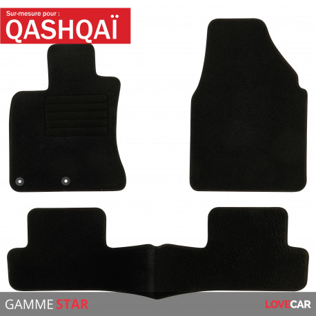Bâche Nissan Qashqai (2007 - 2013 ) sur mesure intérieure - My Housse