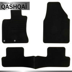 Tapis sur mesure pour Nissan Qashqai (de 02/2007 à 12/2013)