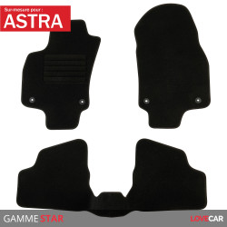 Tapis sur mesure pour Opel Astra (de 04/2004 à 09/2010)