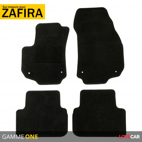 Tapis sur mesure pour Opel Zafira 2 (de 07/2005 à 12/2014)