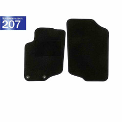 Tapis sur mesure pour Peugeot 207,207SW, 207+ 