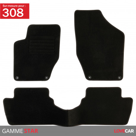 JEU DE HOUSSES PEUGEOT 308 - Accessoires Spécialiste Peugeot