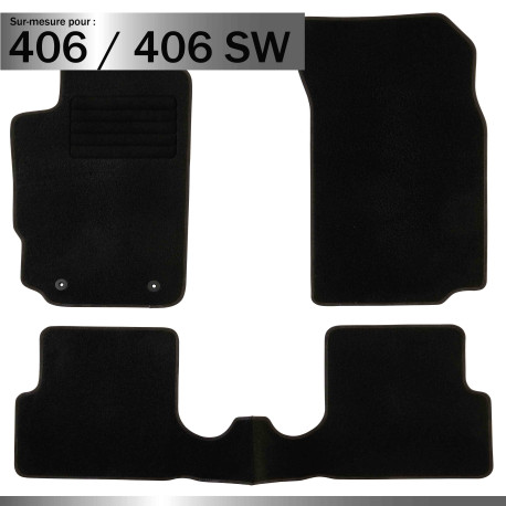 Tapis sur mesure Star pour Peugeot 406/406SW (de 10/1995 à 06/2004)