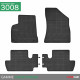 Tapis sur mesure pour Peugeot 3008 (de 05/2009 à 09/2016)