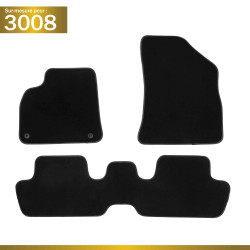 Tapis sur mesure pour Peugeot 3008 (de 05/2009 à 09/2016)