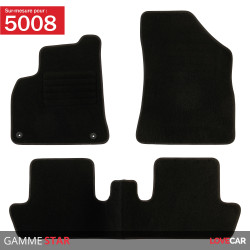 Tapis sur mesure pour Peugeot 5008 (de 06/2009 à 12/2016)