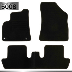 Tapis sur mesure pour Peugeot 5008 (de 06/2009 à 12/2016)