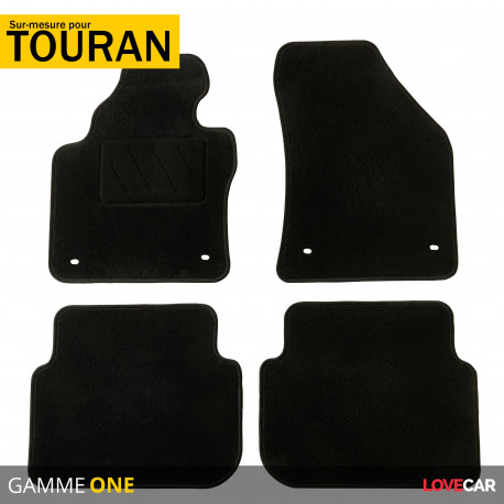 Tapis sur mesure pour Volkswagen Touran (de 03/2003 à 08/2015)