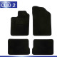 Tapis sur mesure pour Renault Clio 2 (de 06/2001 à 10/2012)