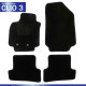 Tapis sur mesure pour Renault Clio 3 (de 09/2005 à 08/2012)