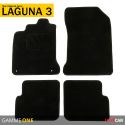 Tapis sur mesure pour Renault Laguna 3 (de 11/2007 à 2015)