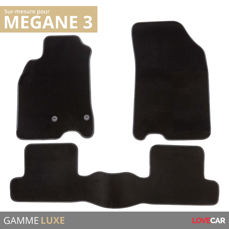 Set de tapis Megane 3 - Équipement auto