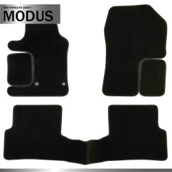 Tapis sur mesure pour Renault Modus (de 09/2004 à 12/2012)
