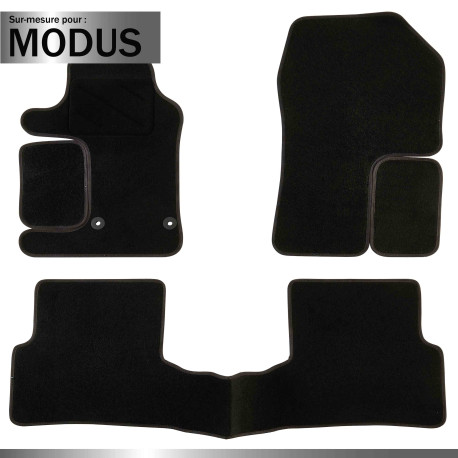 Tapis sur mesure pour Renault Modus (de 09/2004 à 12/2012)