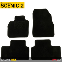 Tapis sur mesure pour Renault Scenic 2 (de 06/2003 à 07/2010)