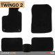 Tapis sur mesure pour Renault Twingo 2 (de 07/2007 à 08/2014)