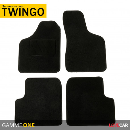 Tapis sur mesure pour Renault Twingo (de 03/1993 au 06/2007)