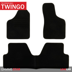 Tapis sur mesure pour Renault Twingo (de 03/1993 au 06/2007)