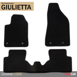 Tapis sur mesure pour Alfa Romeo Giulietta (de 07/2010 à 2020)