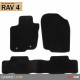 Tapis sur mesure Luxe pour Toyota Rav 4 (de 02/2006 à 02/2013)