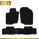 Tapis sur mesure Luxe pour Toyota Rav 4 (de 02/2006 à 02/2013)