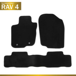 Tapis sur mesure Luxe pour Toyota Rav 4 (de 02/2006 à 02/2013)