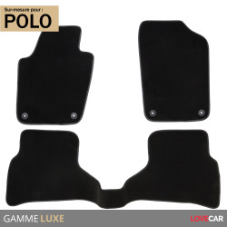 Tapis sur mesure pour Volkswagen Polo (de 07/2009 à 09/2017)