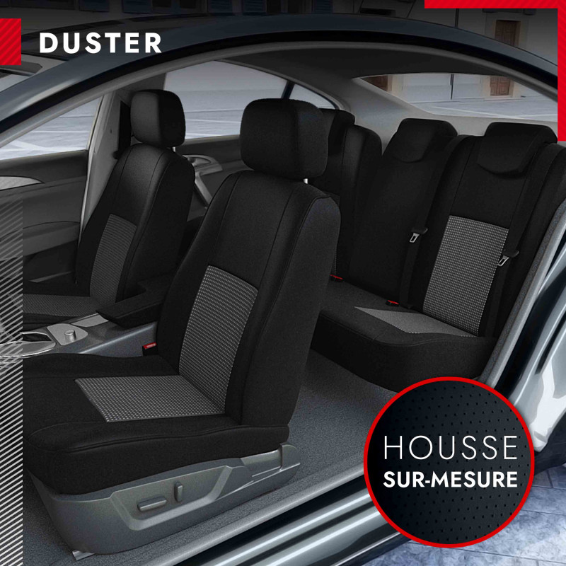 Housse auto sur mesure pour Dacia Duster, 💪♥️ces housses magnifiques de  la #collection #alcantara ajoutent une touche agréable à l'intérieur de  cette #Dacia #Duster 🚘 Elles sont durables