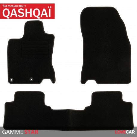 Housses de siège sur mesure pour Nissan Qashqai I Crossover (2006