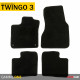 Tapis sur mesure pour Renault Twingo 3 (de 09/2014 à 2020)