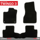 Tapis sur mesure pour Renault Twingo 3 (de 09/2014 à 2020)