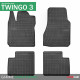 Tapis sur mesure pour Renault Twingo 3 (de 09/2014 à 2020)