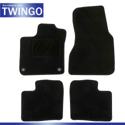 Tapis sur mesure pour Renault Twingo 3 (de 09/2014 à 2020)