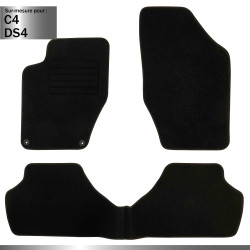Tapis sur mesure pour Citroën C4 / DS4 (de 10/2010 - 10/2020)