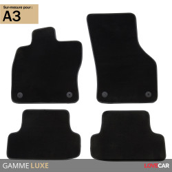 Tapis sur mesure pour Audi A3 (de 04/2012 à 2020)