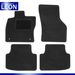 Tapis sur mesure pour Seat Leon (de 10/2012 à 2020)
